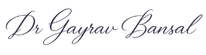 Dr Gaurav Bansal Signature